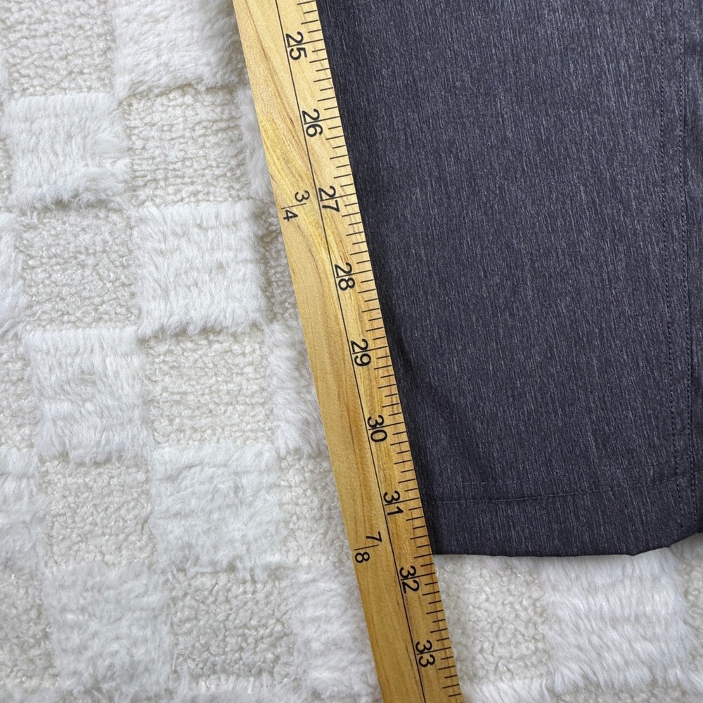 Prana Gray Wide-Leg Maternity/Active Trousers with Black Waistband - Picture 3 of 11